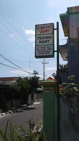 TURUN HARGA 2x! Kost strategis pinggir jalan Latsari V Tuban-Jatim