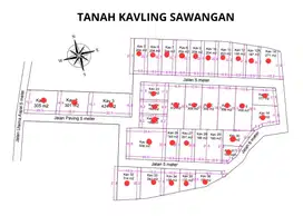 DUA PLOT EKSKLUSIF TERMURAH DI SAWANGAN, DEKAT DESTINASI MEWAH