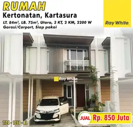 Rumah Bagus Siap Huni 2 Lantai Lokasi Cluster Permata Park Kartasura