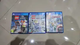 LEGO GAMES PS4 (City, Jurrasic World, Avengers)