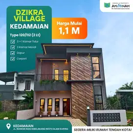 CLUSTER PREMIUM DZIKRA VILLAGE KEDAMAIAN BANDAR LAMPUNG