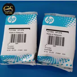 Cartridge Hp678 Warna Loosepack Original Lepasan Dari Printer