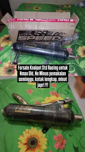 Jual Knalpot Nmax Old Merk Sun Speed