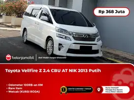 [ KURSI RODA ] Toyota Vellfire Wellcab Z 2.4 CBU Putih 2013/2014