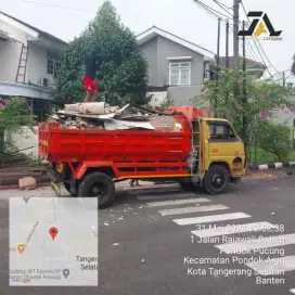 BUANG PUING TANAH GALIAN SAMPAH PROYEK JAGAKARSA