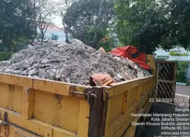 Jasa angkut puing tanah sampah proyek