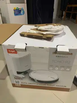 Vacuum Cleaner Umeda Tomo R2 Robot Mop + Auto Empty Station (Sapu Pel)