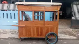 Dijual gerobak bakso/mie ayam berkualitas