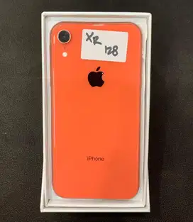 Iphone Xr 128gb coral fullset nominus