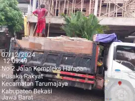 buang sampah bangunan