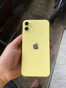 Iphone 11 128 kuning mulus