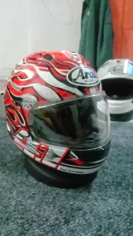 Arai rx7x haga ukuran M busa padet jarang pakai