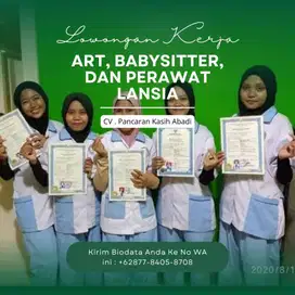 ART , Babysitter dan Perawat Lansia