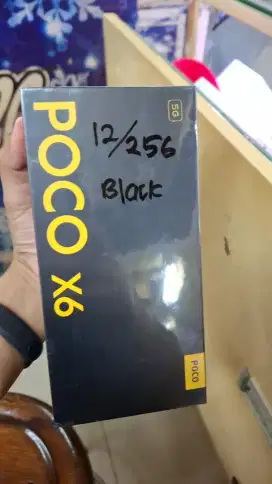 Poco x6 5g 12/256 baru harga terjangkau