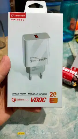 Dijual charger COPPER 20 watt (dukung VOOC charge Oppo/Realme)