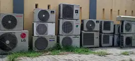 Terima borongan elektronik bekas AC, kulkas, freezer, showcase