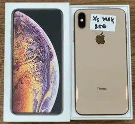 Iphone Xs Max 256gb gold mulus fullset nominus