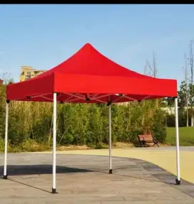 Tenda lipat 3x3 premium merah