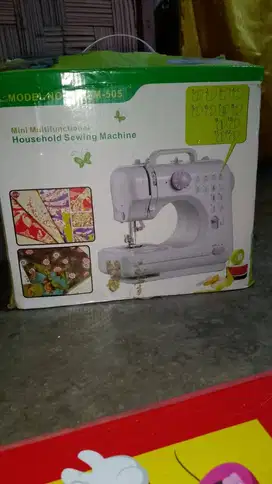 Mesin jahit portable mini fhsm -505 household sewing