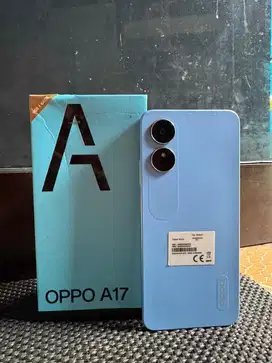 Oppo a17 4/64 mulus lengkap