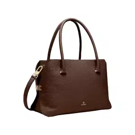 Tas Ettiene Aigner Milano L. Coklat kemiri.