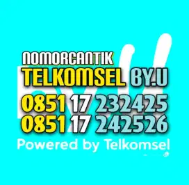 (bisa COD) Nomor Cantik Kartu TELKOMSEL by.U byU HOKI NAIK #1