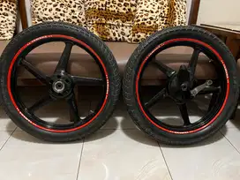 VELG RACING SCORPIO 2011 ORI BAWAAN MOTOR