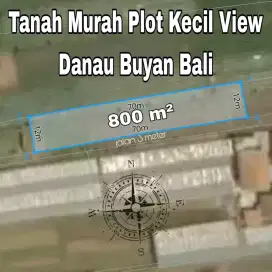 Tanah Murah Plot Kecil View Danau Buyan Bali