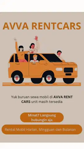 RENTAL MOBIL 24JAM LEPAS KUNCI