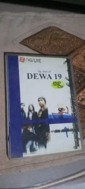 CD Original Blu-ray Dan DVD Karaoke Dewa 19