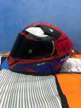 helm kyt k2 rider spiderman full face