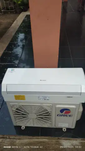 Jual ac gree 1pk lowwat blom lama pakai bergaransi