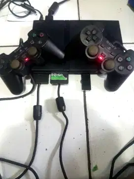 PS2 Tinggal Pencet ON udah Maen Stick mantap