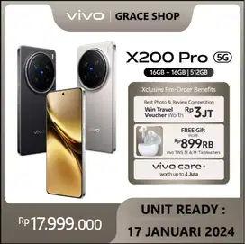 X200 Pro 16GB+512GB GARANSI RESMI VIVO INDONESIA