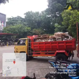 JASA ANGKUT BUANG PUING SAMPAH PROYEK TQNAH GALIAN DLL