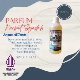 Minyak wangi khusus karpet sajadah aroma tropis