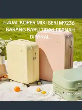 KOPER MIXI SERI M2936 UK 24 INCH WARNA PINK & LIGHT YELLOW