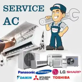 SERVICE AC & BONGKAR PASANG AC