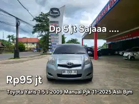 Dp5jt Yaris 2009 MT Pjk11/2025 Asli Bjm