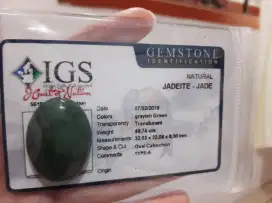 Giok Jadeite Hijau