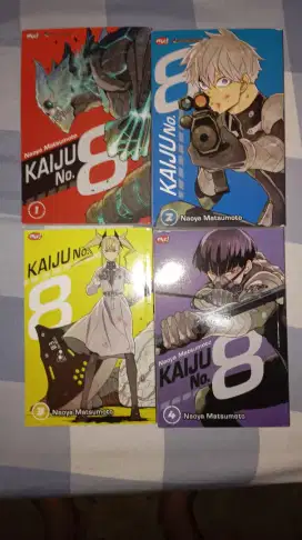 KOMIK KAIJU NO 8 VOL 1-4 BAHASA INDONESIA