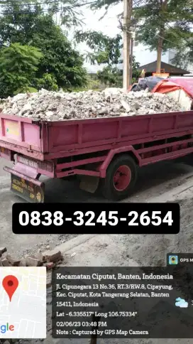 JASA RENTAL TRUK BUANG PUING SAMPAH PROYEK