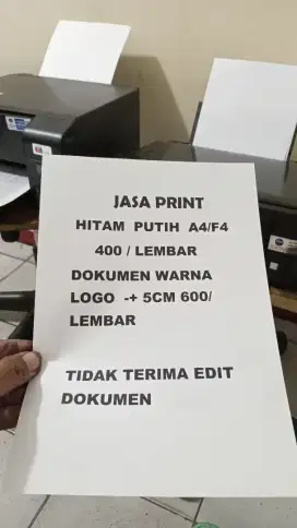 Print out murah