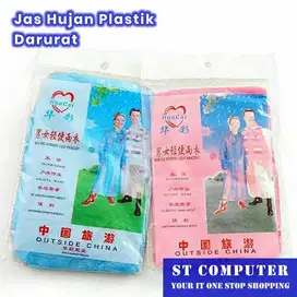 Jas Hujan Plastik Darurat