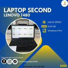 Laptop Second Like New Lenovo type T480