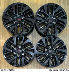 Jual velg oem fortuner trd r18 6x139,7 dll