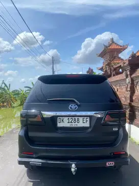 fortuner G lux 2013 bensin asli bali gagah