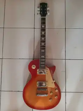 Gitar merk legacy EL300 model lespaul asli original mic