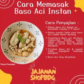 Baso Aci homemade asli Bandung