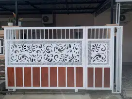 Pintu pagar laser cutting